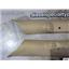 1999 2000 DODGE 3500 2500 SLT OEM A-PILLAR COVERS (TAN) SPEAKERS GRAB HANDLES