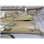 1999 2000 DODGE 3500 2500 SLT OEM A-PILLAR COVERS (TAN) SPEAKERS GRAB HANDLES