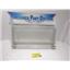 GE Monogram Refrigerator WR32X25592 WR71X10414 Snack Pan Shelf Assy Used