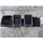 2001 2002 CHEVROLET SLT 2500 3500 OEM INTERIOR DASH VENTS (4) BLACK SET