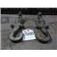 2001 2002 CHEVROLET SLT 2500 3500 6.6 DIESEL AUTO 4X4 OEM FRONT TOW HOOKS (SET)