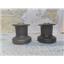 Boaters' Resale Shop of TX 2505 1803.04 LEWMAR 7 SINGLE SPEED PAIR OF WINCHES