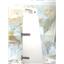 Boaters' Resale Shop of TX 2501 7721.51 CATALINA 22 RUDDER BLADE w PINTLES ONLY