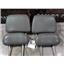 2008 2009 DODGE 3500 2500 SLT 6.7 DIESEL LEATHER HEADREST SET GRAY HEADRESTS (4)