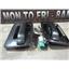 2009 2010 FORD F150 LARIAT 5.4 AUTO 4X4 OE EXTERIOR DOOR HANDLES (PAINTED) BLACK