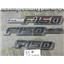 2009 2010 FORD F150 LARIAT FX4 5.4 AUTO 4X4 OEM EMBLEMS (3) SET