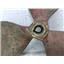 Boaters' Resale Shop of TX 2505 2506.05 BRONZE 3 BLADE 20LH18 PROP - 1.25" SHAFT