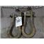 2008 2009 CHEVROLET 3500 SLT EXT CAB 6.6 LMM DIESEL AUTO 4X4 TOW HOOKS (SET)