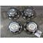 2008 2009 CHEVROLET 3500 SLT EXT CAB 6.6 LMM DIESEL AUTO 4X4 HUB CAPS - SET OF 4