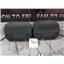 2008 2009 CHEVROLET 3500 SLT EXT CAB 6.6 LMM DIESEL AUTO 4X4 HEADRESTS BLACK SET