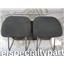 2008 2009 CHEVROLET 3500 SLT EXT CAB 6.6 LMM DIESEL AUTO 4X4 HEADRESTS BLACK SET