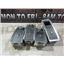 2011 2012 DODGE 3500 LARAMIE 6.7 DIESEL G56 CHROME DASH VENTS ( SET OF 4 ) OEM