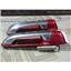 2011 2012 DODGE 3500 LARAMIE 6.7 DIESEL G56 EXTERIOR DOOR HANDLES (2) RED PAINT