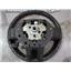 2011 2012 DODGE 3500 LARAMIE 6.7 DIESEL G56 STEERING WHEEL DARK BROWN OEM