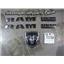 2010 2011 DODGE 1500 LARAMIE 5.7 HEMI AUTO 4X4  EMBLEMS ( SET OF 9 ) OEM