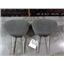 2003 2004 FORD F350 F250 XLT 6.0 EXTENDED CAB FRONT CLOTH HEADRESTS (GRAY)