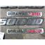 2001 - 2002 CHEVROLET 2500HD 6.6 DIESEL AUTO 4X4 EMBLEMS SET (4) 2500 , DURAMAX