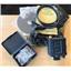 Lot of 5 Invisio X50 Kit with digital in-ear X5 headset puches manuals - AS IS !