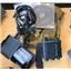 Lot of 5 Invisio X50 Kit with digital in-ear X5 headset puches manuals - AS IS !