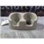 1999 2000 FORD F350 LARIAT 7.3 DIESEL AUTO 4X4 REAR SEAT CUP HOLDER ( TAN ) OEM