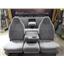 1999 - 2002 FORD F350 F250 XLT CREWCAB OEM CLOTH BUCKET SEATS / JUMP SEAT (GRAY)