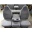 1999 - 2002 FORD F350 F250 XLT CREWCAB OEM CLOTH BUCKET SEATS / JUMP SEAT (GRAY)