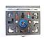 King Nutronics Model 3750 Pressure /Vacuum Calibration Kit w Crystal XP2i Guage