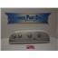 Whirlpool Washer W10692535 W10779753 Control Panel Assy Used