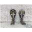 Boaters' Resale Shop of TX 2506 0701.91 PAIR OF SCHAEFER 1" TRACK CARS w BLOCKS