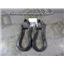 2008 2009 GMC SIERRA 3500 6.6 LMM DIESEL AUTO 4X4 TOW HOOKS ( 2 ) BLACK OEM