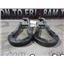 2008 2009 GMC SIERRA 3500 6.6 LMM DIESEL AUTO 4X4 TOW HOOKS ( 2 ) BLACK OEM