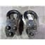 2003 2004 FORD F250 XLT 5.4 ZF6 4X4 FRONT FRAME MOUNT TOW HOOKS (SET) BLACK