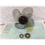 Boaters' Resale Shop of TX 2508 0201.06 TURBO 4 BLADE SS 14.25RH21 PROP w NUT &