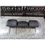 2006 2007 VOLKSWAGEN JETTA 1.9 DIESEL AUTO SEDAN OEM REAR SEAT HEADRESTS LEATHER