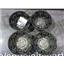 2014 2015 DODGE RAM 3500 ST 6.7 DIESEL G56 4X4 CENTER HUB CAPS (4)PLASTIC CHROME