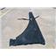 Boaters' Resale Shop of TX 2507 1903.17 SAIL COVER 3' x 10'6" w HALYARD STRAP
