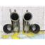 Boaters' Resale Shop of TX 2508 1606.01 STAINLESS MARINE PAIR OF 3.5" RISERS
