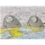 Boaters' Resale Shop of TX 2507 1909.22 FUSION PAIR OF WAKE BOARD TOWER BRACKETS