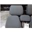 2013 2014 FORD F150 XLT 3.5 ECO BOOST AUTO 4X4 CREWCAB HEADRESTS GRAY (5) CLOTH