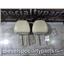 2010 2011 NISSAN ALTIMA SL 2.5 4CLY AUTO SEDAN HEAD RESTS SET - LEATHER ( TAN )
