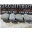 2001 2002 TOYOTA ECHO 2DR 4CLY 1.5L MANUAL HEAD RESTS - CLOTH - SET OF 4 - GRAY
