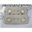 2007 2008 GMC ACADIA SLT 3.6 AUTO AWD SUV OEM DOME MAP LIGHTS (GRAY) SET