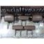 2008 2009 HYUNDAI VERACRUZ 3.8L AUTO HEAD RESTS SET ( 5 ) BROWN LEATHER OEM