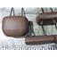 2008 2009 HYUNDAI VERACRUZ 3.8L AUTO HEAD RESTS SET ( 5 ) BROWN LEATHER OEM