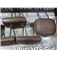 2008 2009 HYUNDAI VERACRUZ 3.8L AUTO HEAD RESTS SET ( 5 ) BROWN LEATHER OEM