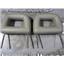 2003 2004 BUICK REGAL LS 3.8 V6 AUTO OEM FRONT SEAT LEATHER HEAD RESTS (TAN)