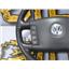 2007 2008 VOLKSWAGEN TOUAREG 3.6L V6 AUTO AWD STEERING WHEEL 8/10 BLACK LEATHER