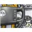 2007 2008 VOLKSWAGEN TOUAREG 3.6L V6 AUTO AWD STEERING WHEEL 8/10 BLACK LEATHER