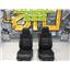 2003 2004 FORD RANGER XLT EXTENDED CAB FRONT SEATS (BLACK) LEATHER - NO POWER