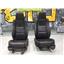 2003 2004 FORD RANGER XLT EXTENDED CAB FRONT SEATS (BLACK) LEATHER - NO POWER